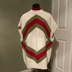Gucci sleeveless oversized sweater